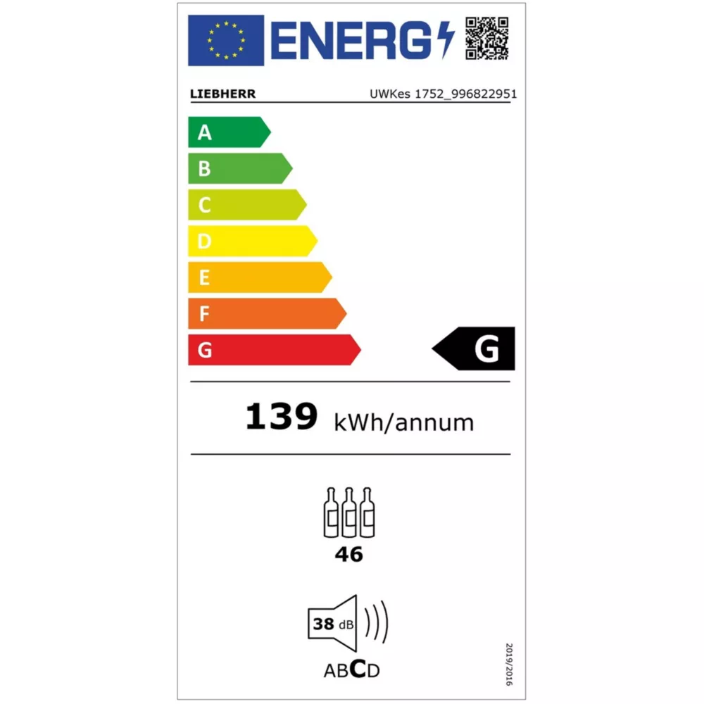 Cave à vin encastrable LIEBHERR UWKes1752-26 – Image 4
