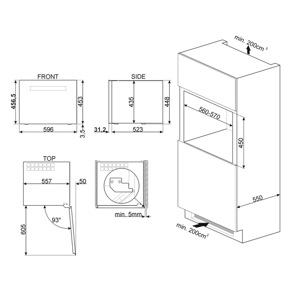 Cave à vin de service SMEG CVI621NR3 – Image 7