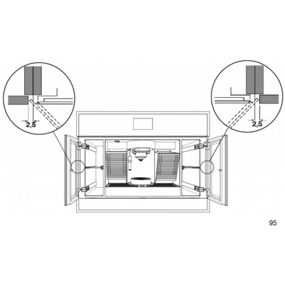 Expresso combiné cafetière TEKA CLC8350MC BK – Image 8