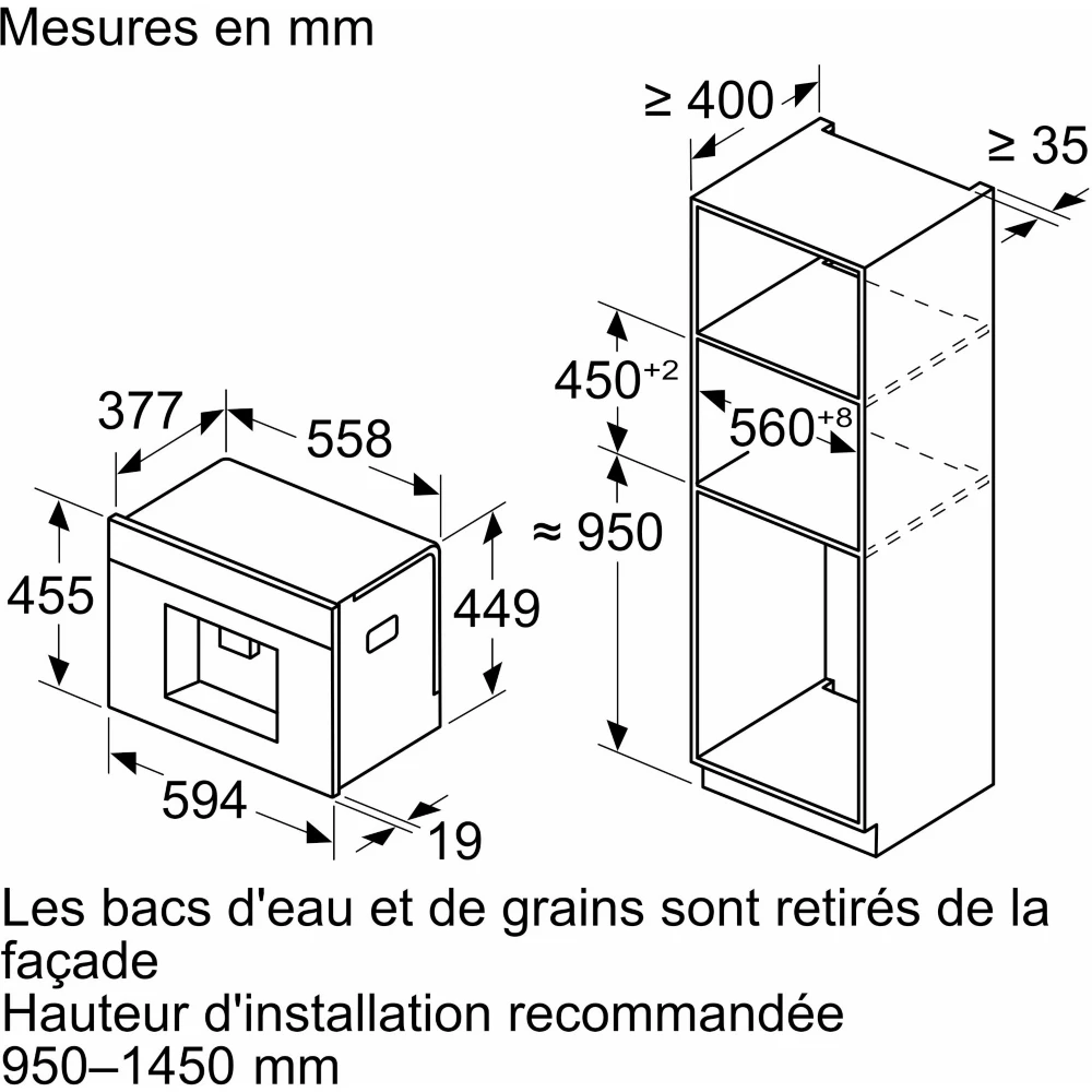 Expresso encastrable NEFF CL4TT11N0 – Image 9