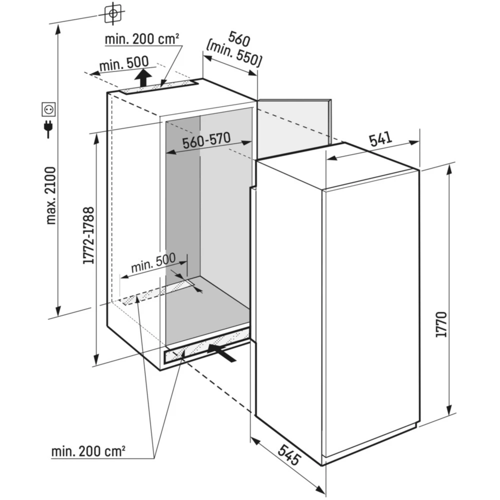 Congélateur encastrable LIEBHERR SIFNSe5128-22 – Image 7