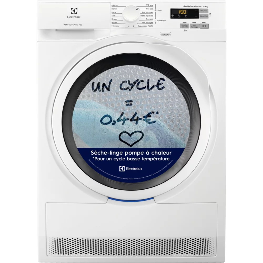 Sèche linge pompe à chaleur ELECTROLUX EW7H5142SC – Image 2