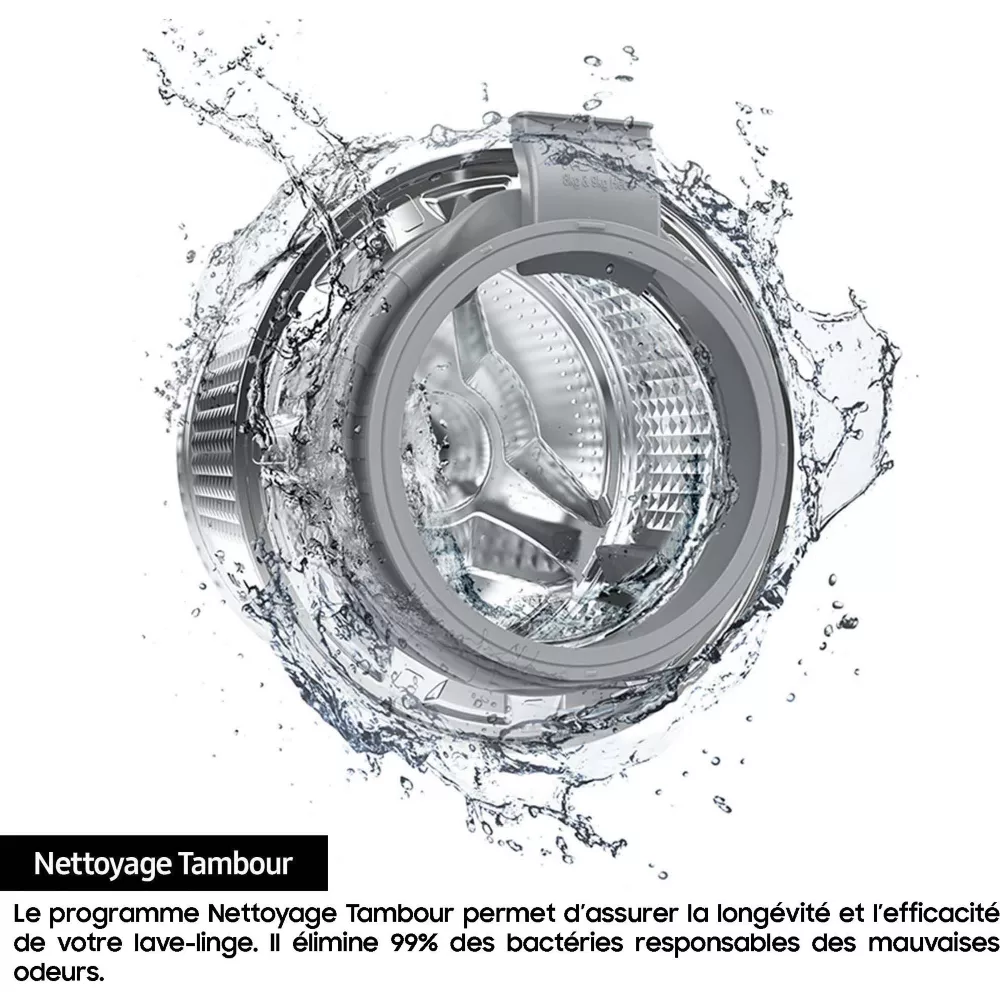 Lave linge hublot SAMSUNG WW90CGC04DAH Bespoke AI – Image 17