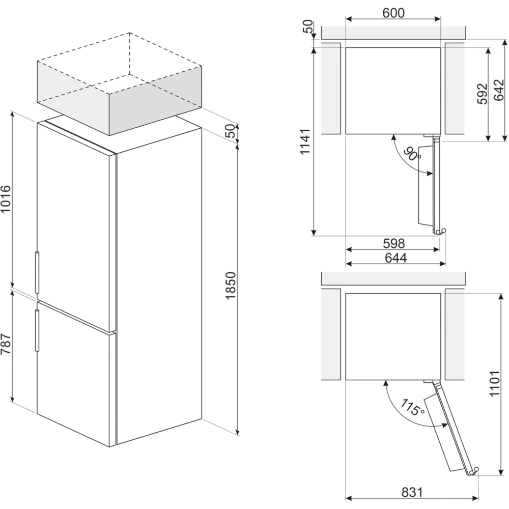Réfrigérateur combiné SMEG RC18XDND – Image 11