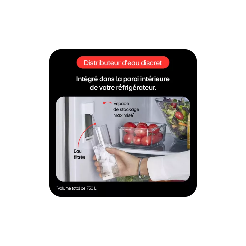 Réfrigérateur multi portes LG GMZ765SBHJ INSTAVIEW – Image 4