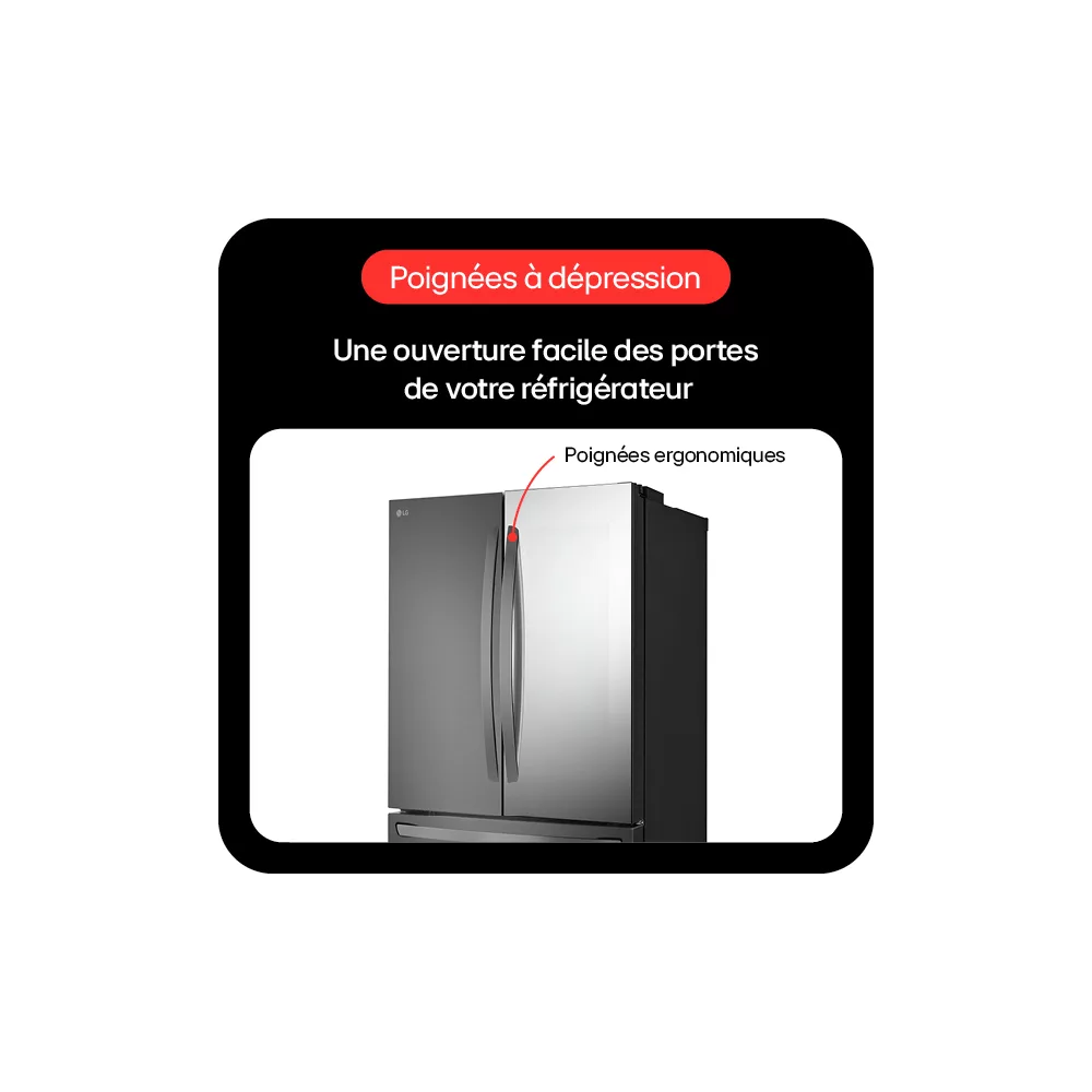 Réfrigérateur multi portes LG GMZ765SBHJ INSTAVIEW – Image 6