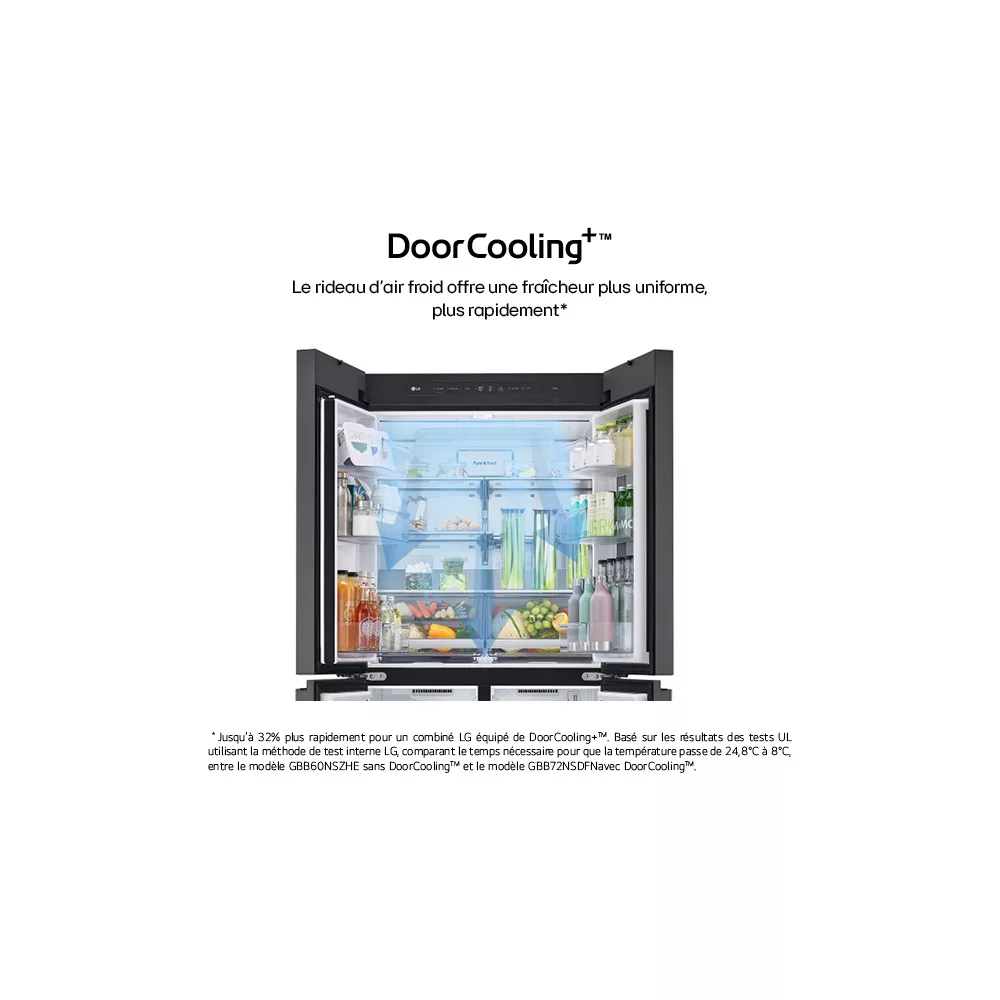 Réfrigérateur multi portes LG GMZ765SBHJ INSTAVIEW – Image 8