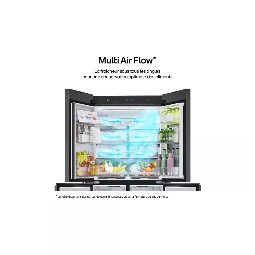 Réfrigérateur multi portes LG GMZ765SBHJ INSTAVIEW – Image 9