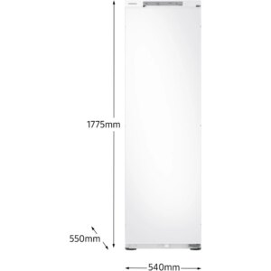 Réfrigérateur 1 porte encastrable SAMSUNG BRR29703EWW/EF Metal Cooling – Image 3