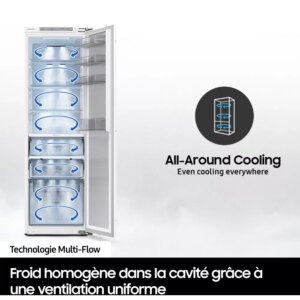 Réfrigérateur 1 porte encastrable SAMSUNG BRR29703EWW/EF Metal Cooling – Image 6