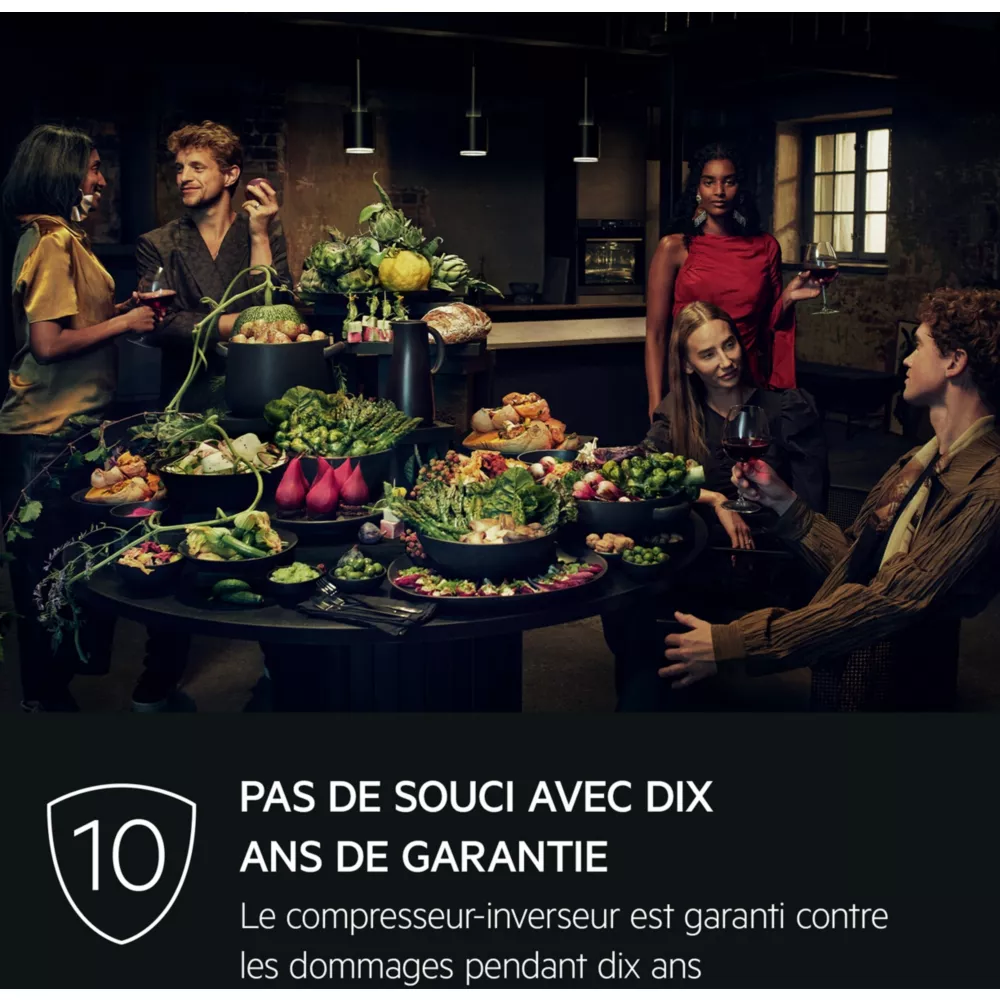 Réfrigérateur combiné encastrable AEG NSC9V181CS MultiChill – Image 4