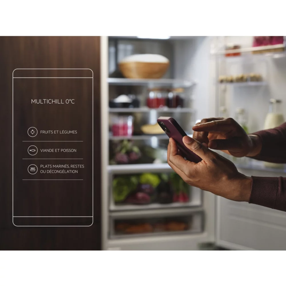Réfrigérateur combiné encastrable AEG NSC9V181CS MultiChill – Image 9