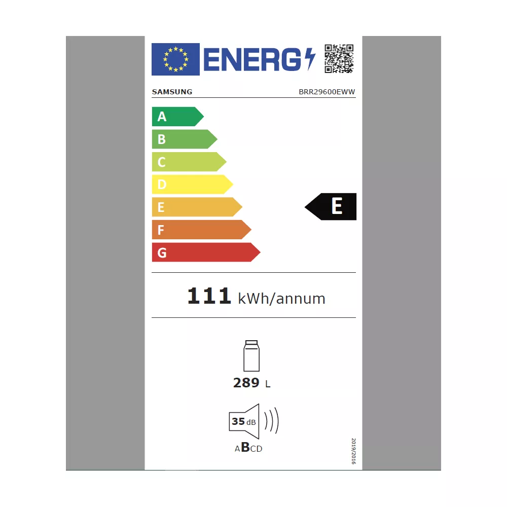 Réfrigérateur 1 porte encastrable SAMSUNG BRR29600EWW/EF – Image 8