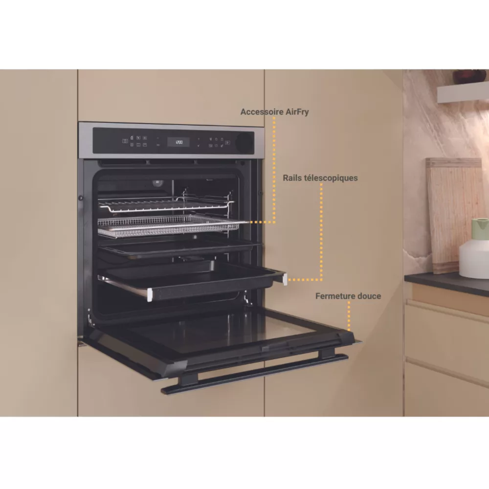 Four encastrable fonction vapeur WHIRLPOOL AKZ9S8271IX SteamSense – Image 10