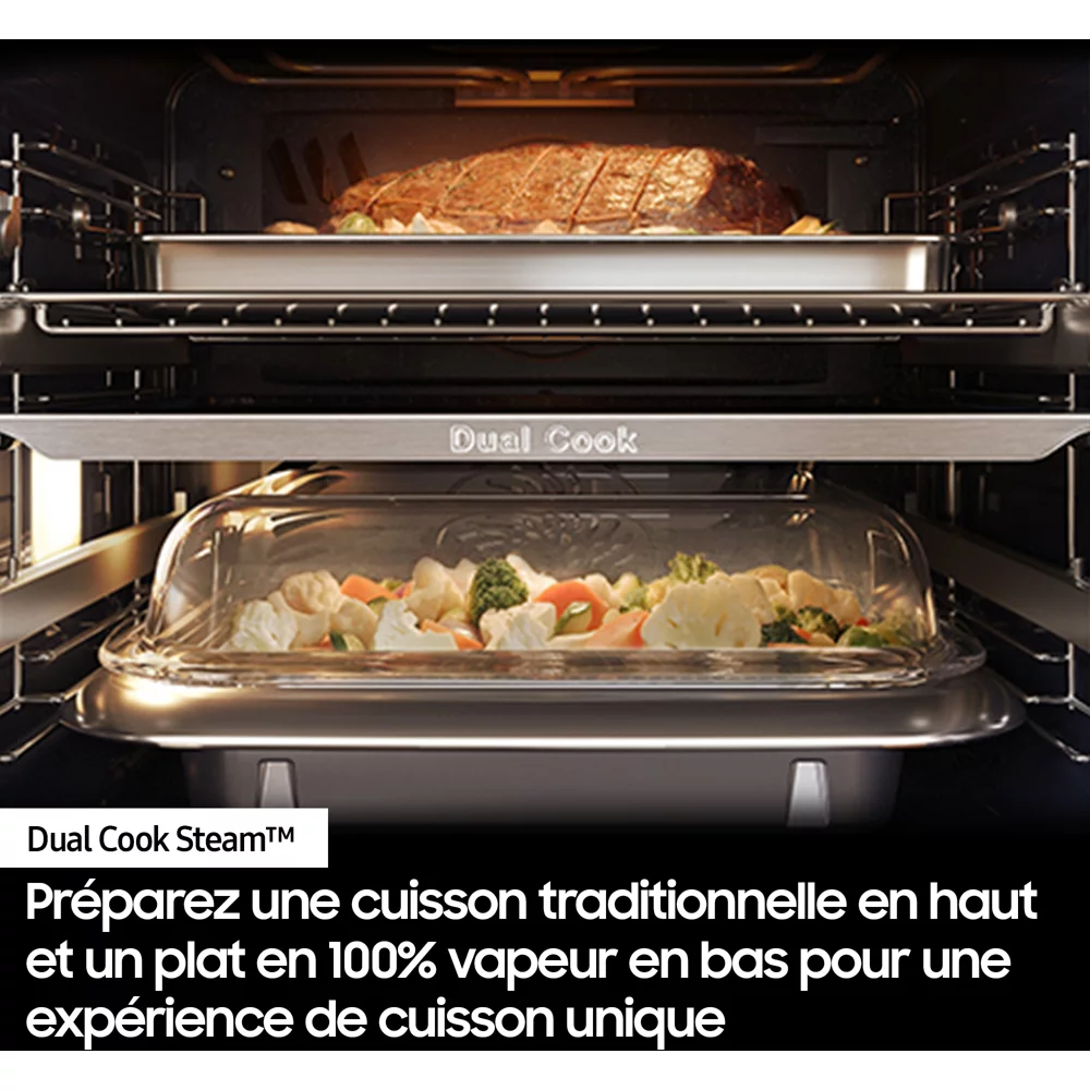 Four encastrable fonction vapeur SAMSUNG NV7B6795JAK Bespoke série 6 – Image 6