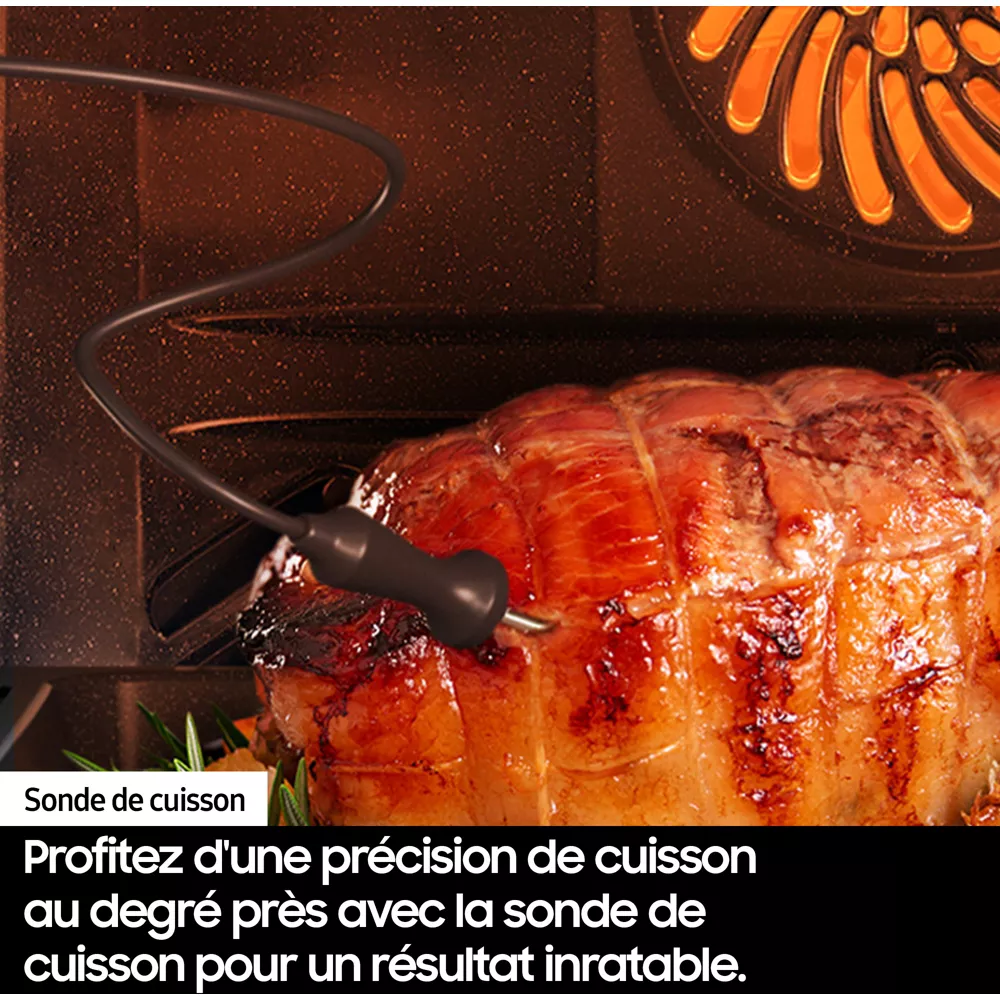 Four encastrable fonction vapeur SAMSUNG NV7B6795JAK Bespoke série 6 – Image 11