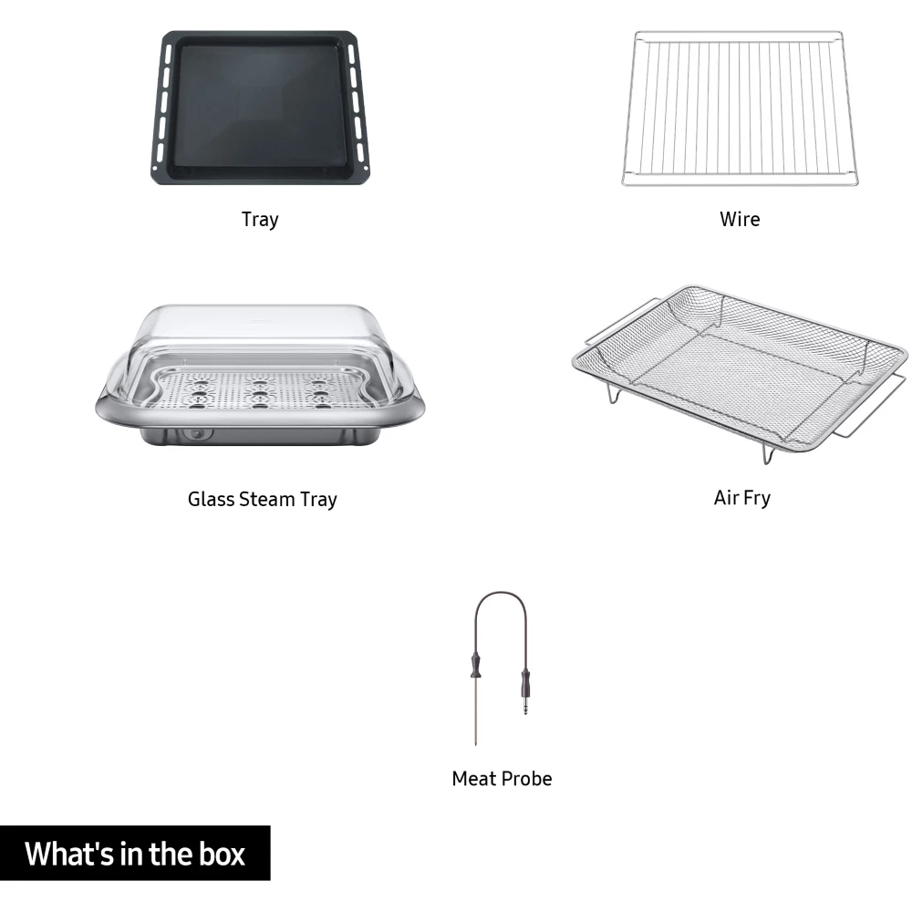 Four encastrable fonction vapeur SAMSUNG NV7B6795JAK Bespoke série 6 – Image 16