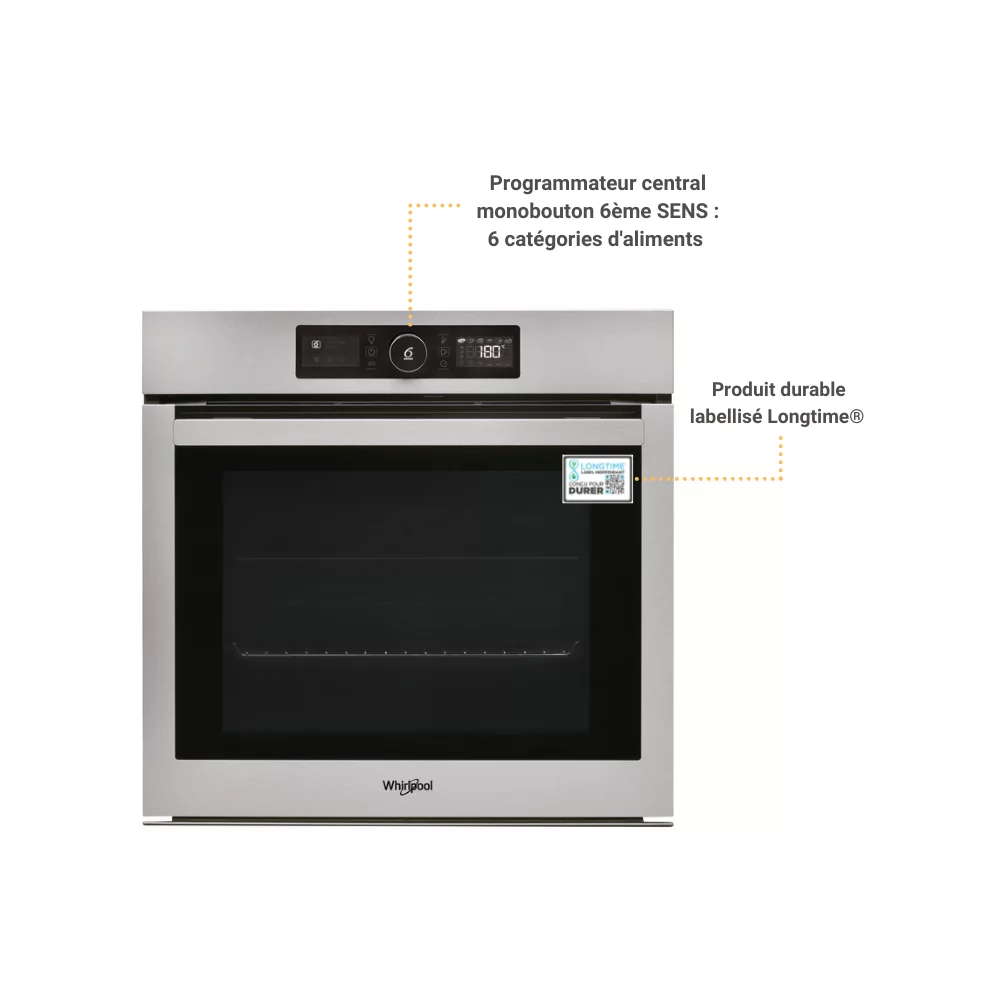 Four encastrable WHIRLPOOL AKZ9626IX 6ème sens – Image 2
