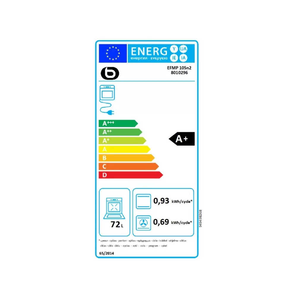 Four encastrable ESSENTIELB EFMP 105n2 – Image 9