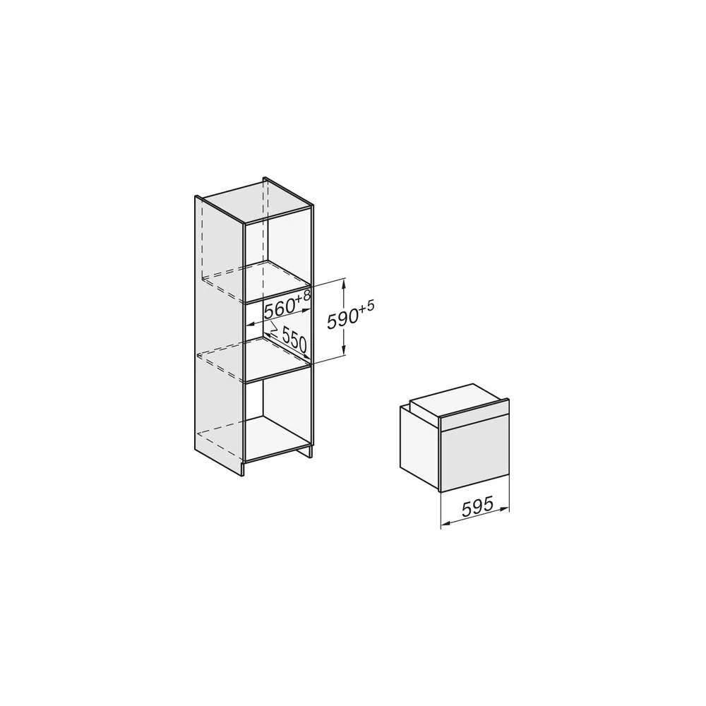 Four encastrable MIELE H7161BP – Image 14