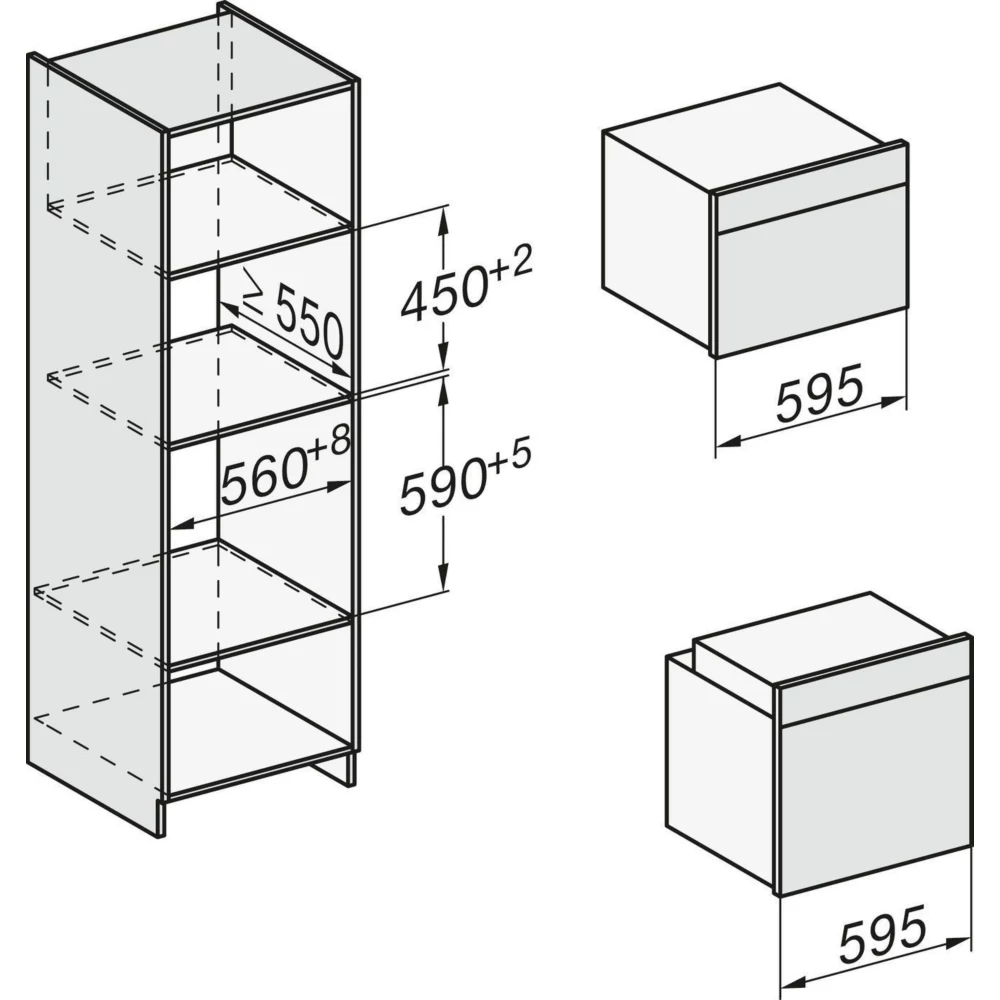 Four encastrable fonction vapeur MIELE H 7164 BP – Image 6