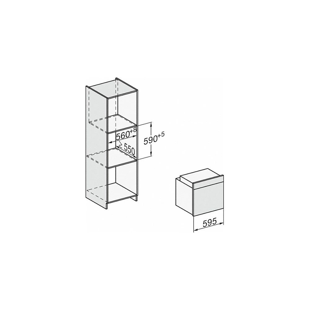 Four encastrable fonction vapeur MIELE H 7164 BP – Image 14