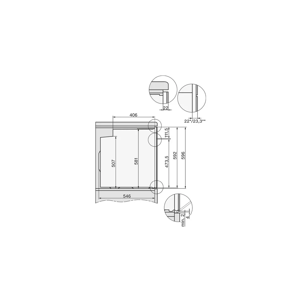 Four encastrable fonction vapeur MIELE H 7164 BP – Image 21