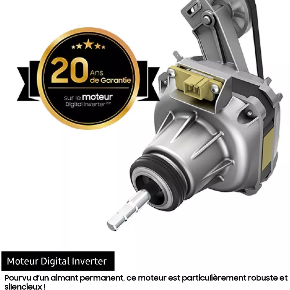 Lave linge hublot SAMSUNG WW11DG5B25AB Bespoke AI – Image 11