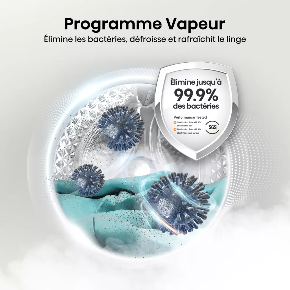 Lave linge hublot HISENSE WFQE1214EVJMT – Image 6