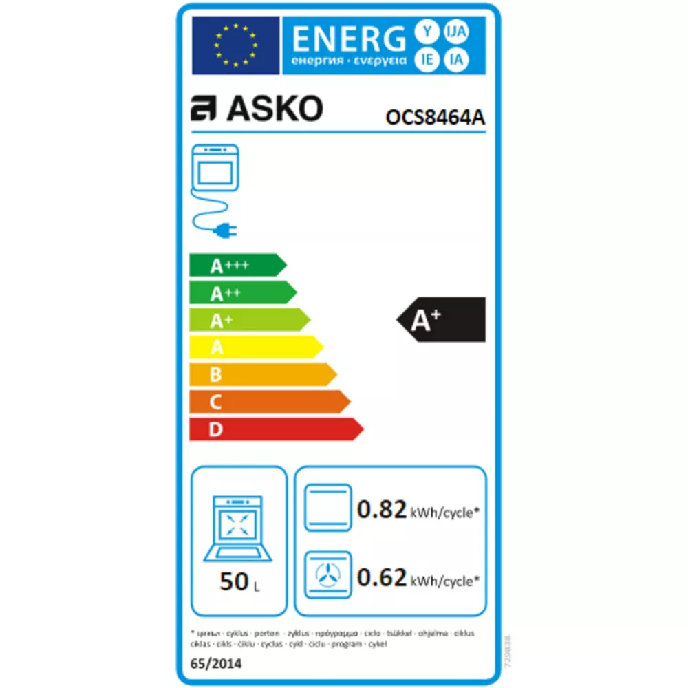 Four encastrable fonction vapeur ASKO OCS8464A2 – Image 8