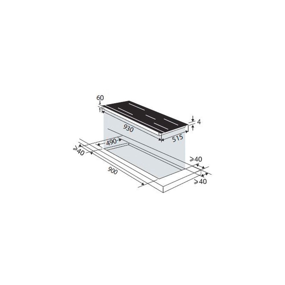 Table induction DE DIETRICH DPI7969XS – Image 6