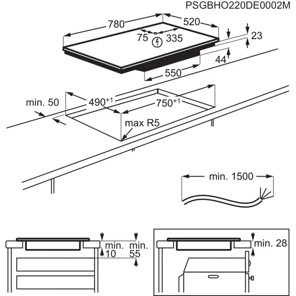 Table induction ELECTROLUX EIV85456 Flex – Image 6