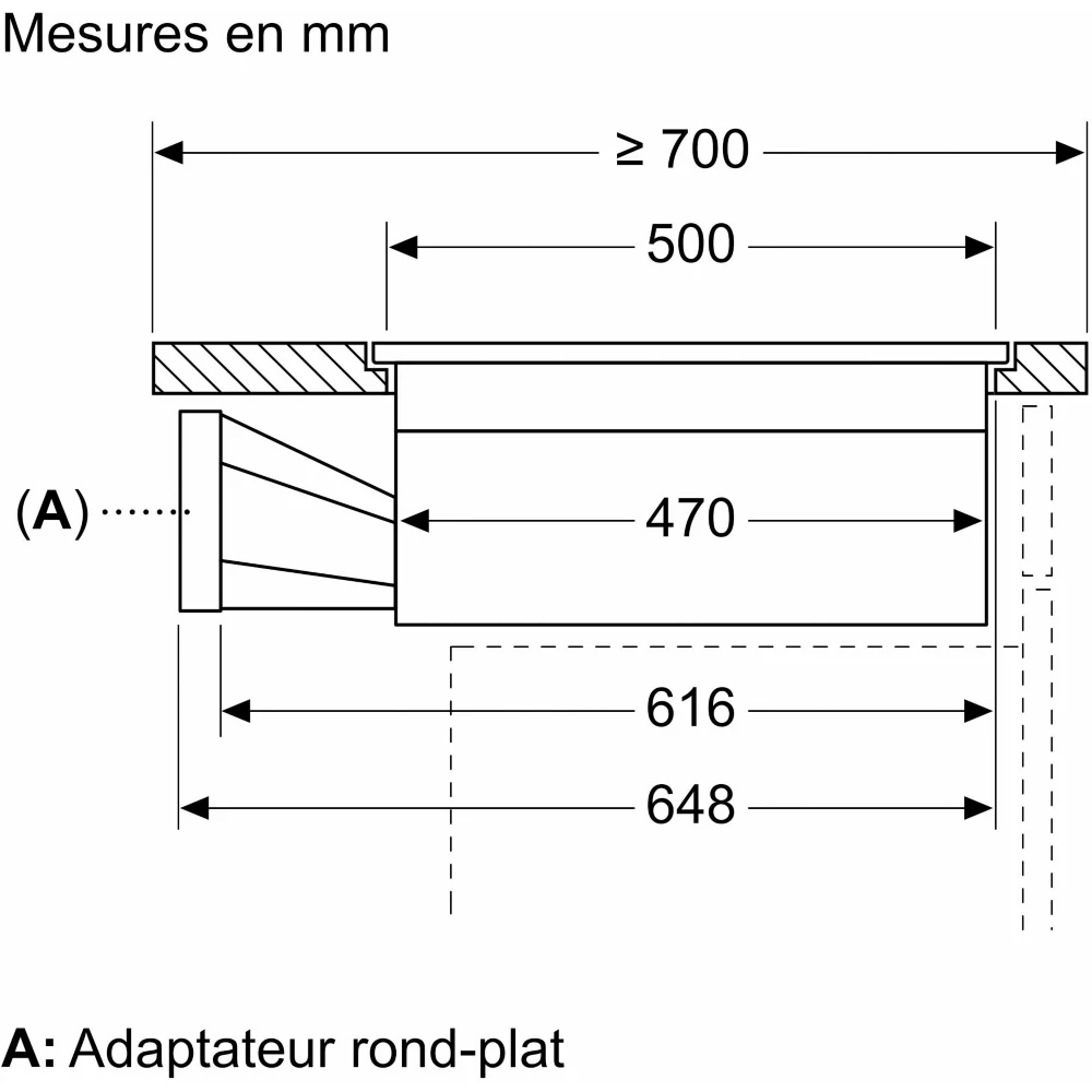 Table induction BOSCH PVS63SB16F Plug&Play – Image 11