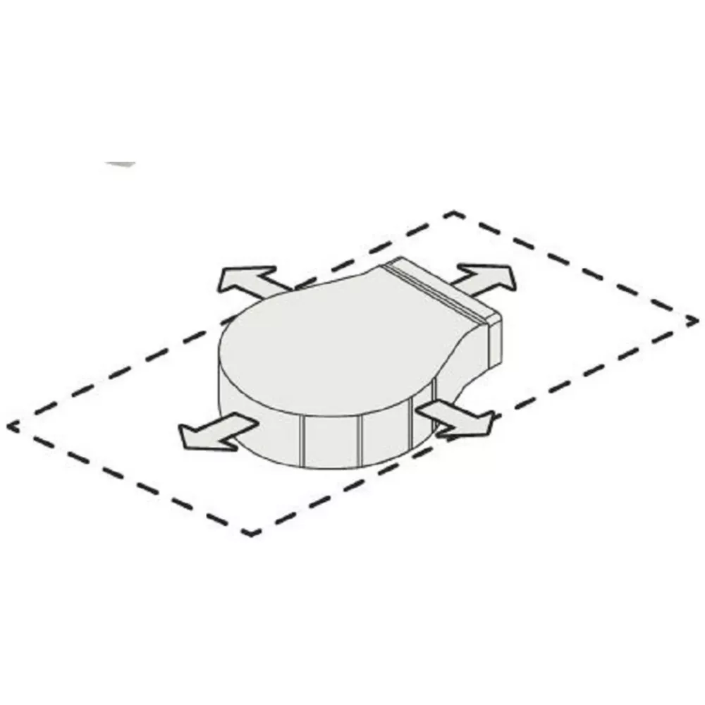 Moteur de hotte FALMEC extra-plat 800 m3/h-MOTSTEL4421 – Image 3