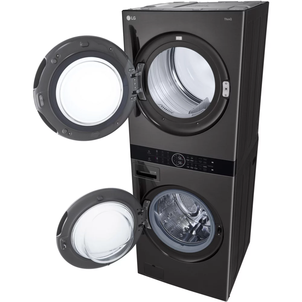 Lave linge séchant hublot LG F761TOWERB Washtower – Image 7
