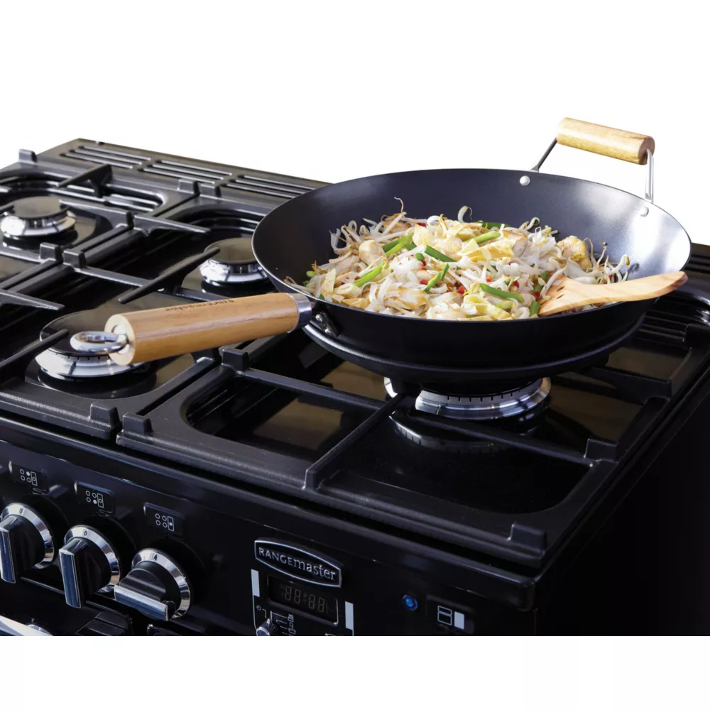 Piano de cuisson gaz FALCON KITCHENER 90 NOIR + WOK ET PLANCHA – Image 10