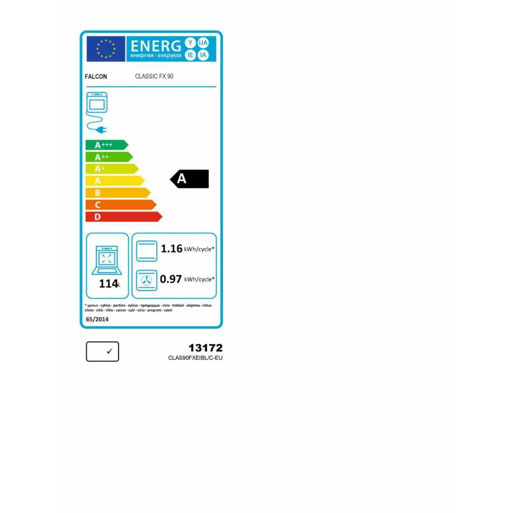 Piano de cuisson induction FALCON FX TAB IND 90 CM NOIR LAITON – Image 3