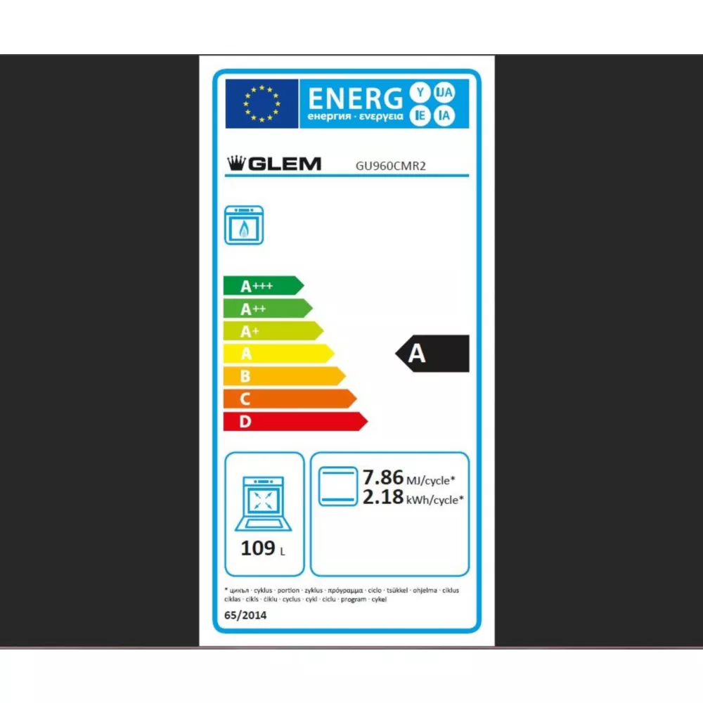 Piano de cuisson gaz GLEM GU960CMR2 – Image 5