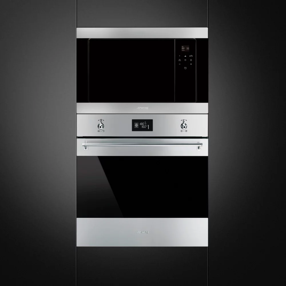 Micro ondes grill encastrable SMEG FMI320X2 – Image 3
