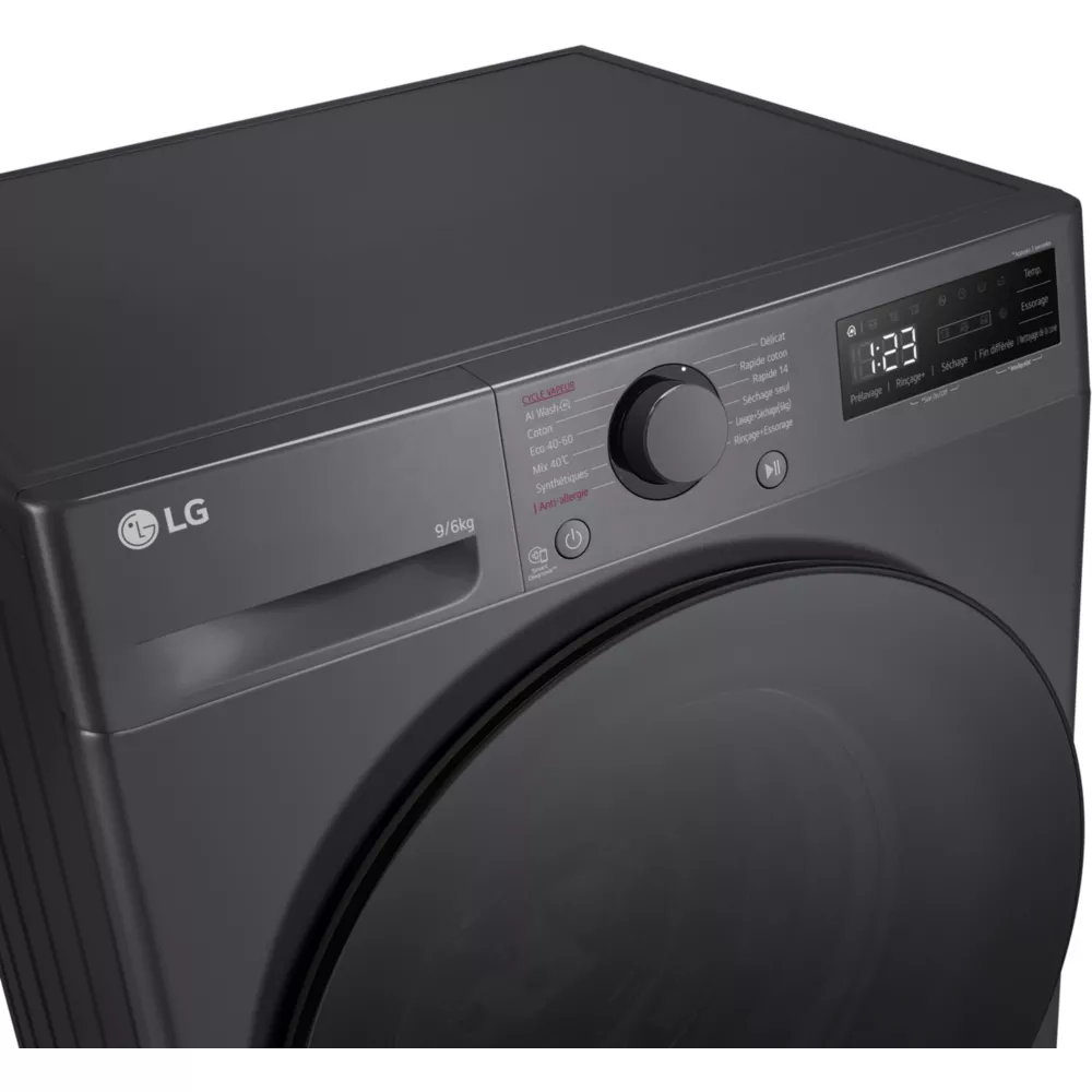 Lave linge séchant hublot LG F964R56MBRS – Image 3