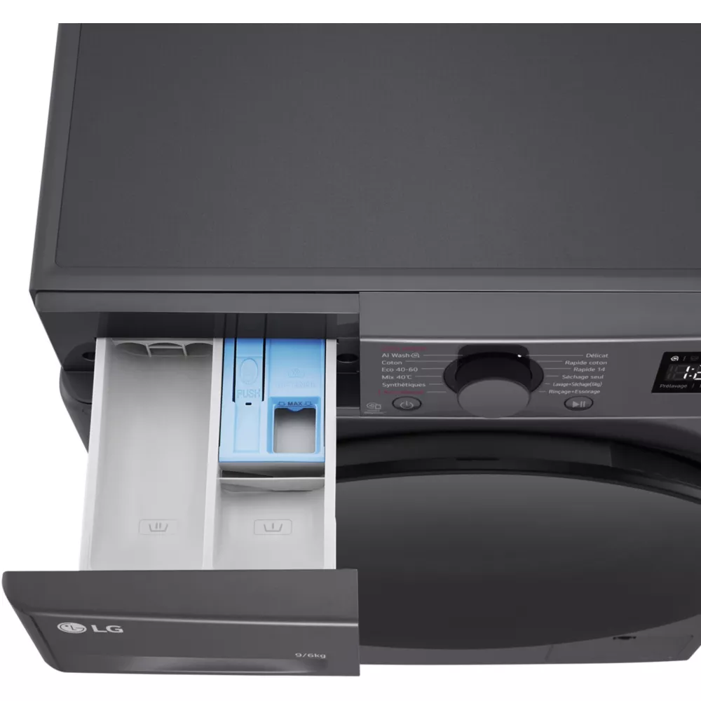 Lave linge séchant hublot LG F964R56MBRS – Image 5