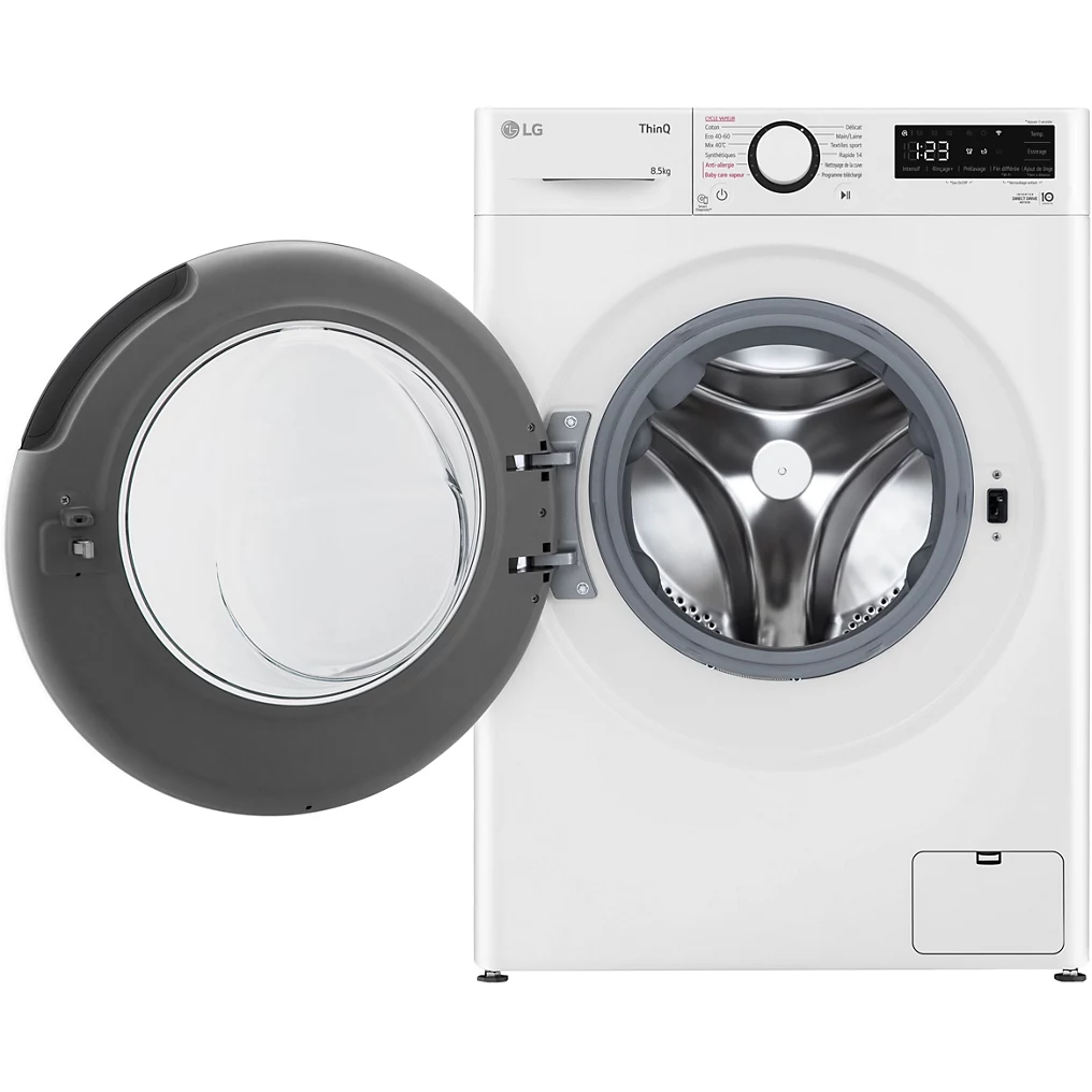 Lave linge hublot LG F82AV35WHS – Image 2