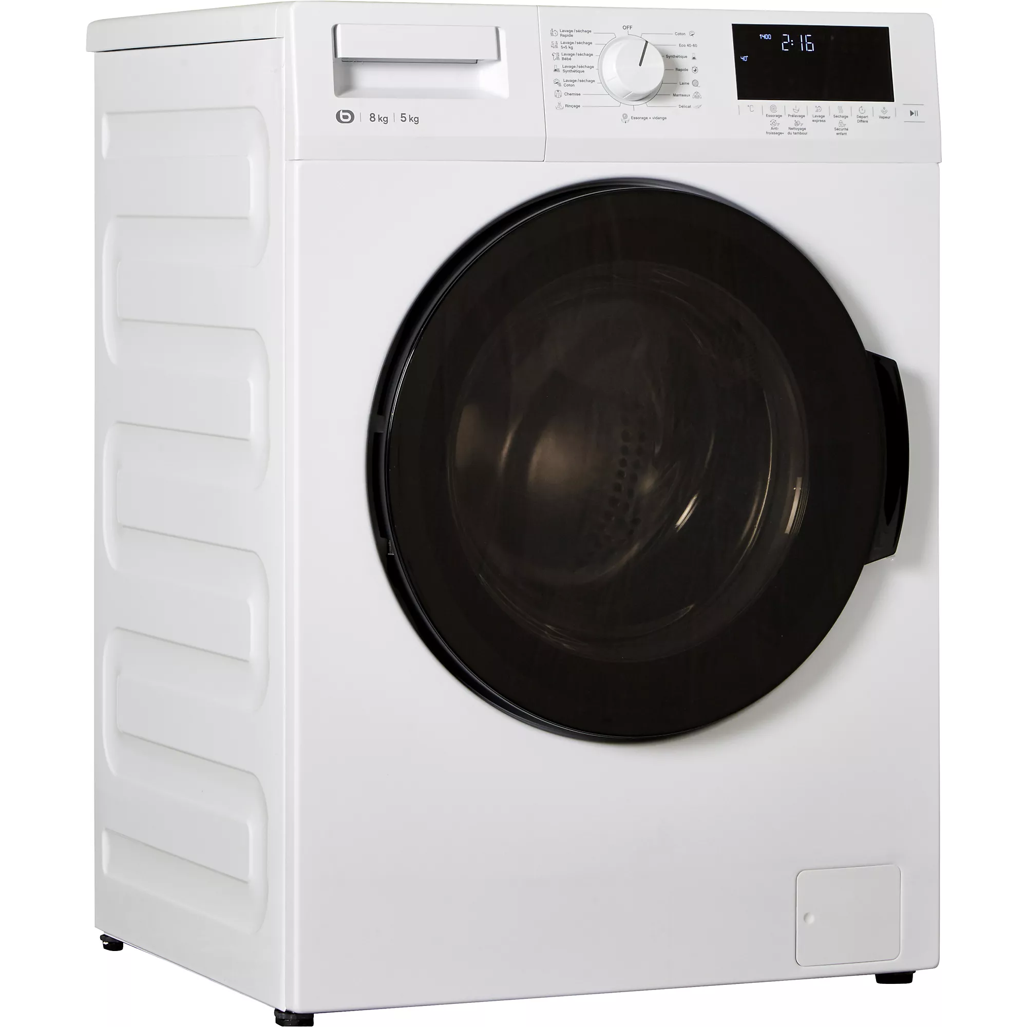 Lave linge séchant hublot ESSENTIELB ELS85-1b – Image 3