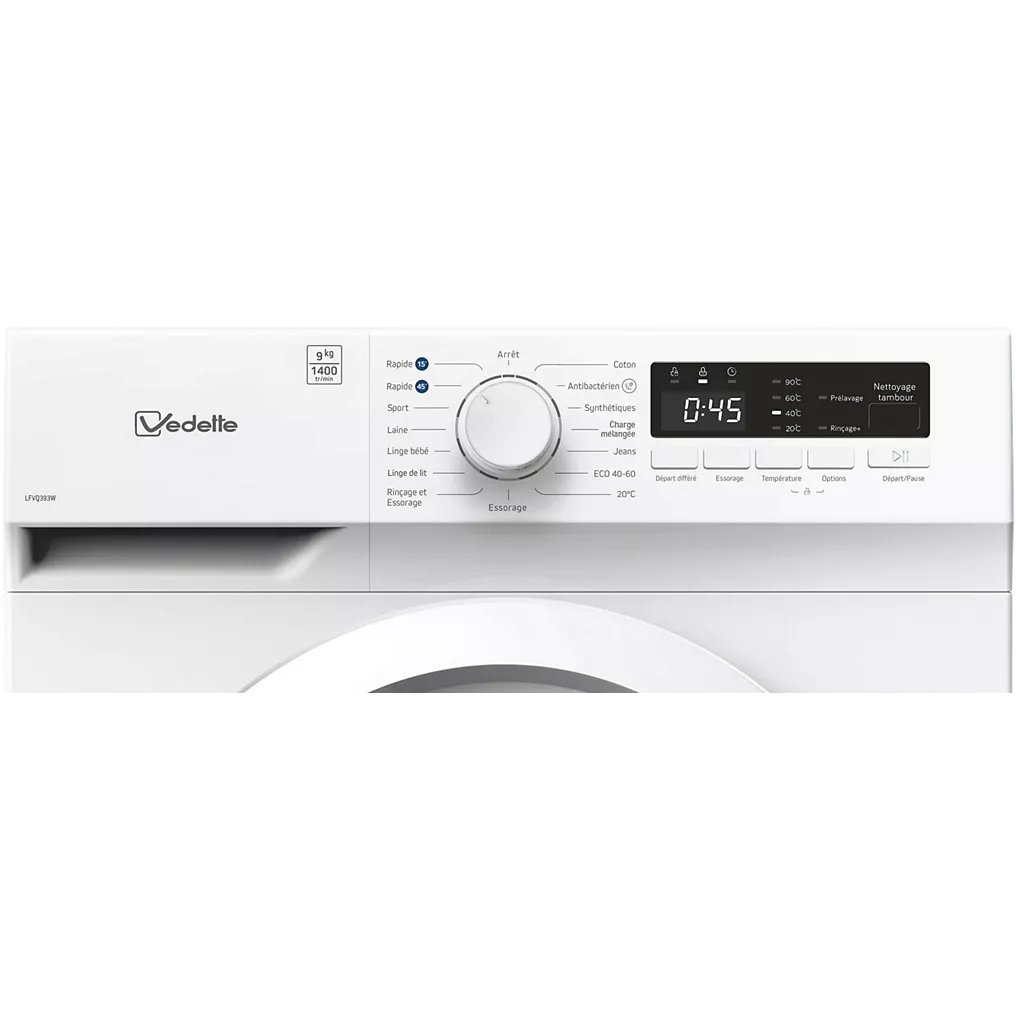 Lave linge compact VEDETTE LFVQ393W – Image 4