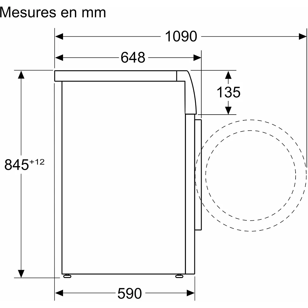 Lave linge hublot BOSCH WGB256A2FR – Image 2