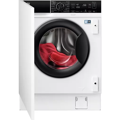 Lave linge séchant hublot encastrable AEG LWG88416BI