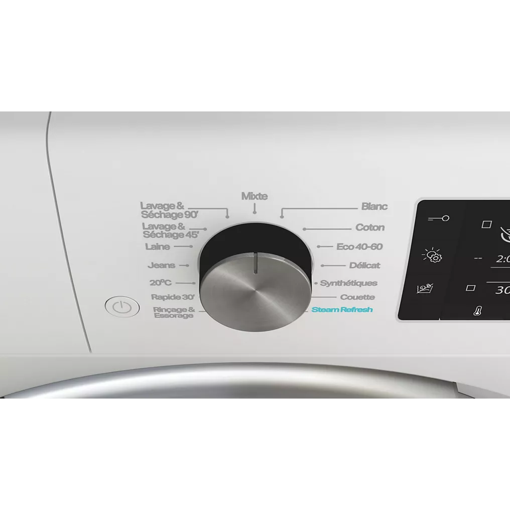 Lave linge séchant hublot WHIRLPOOL FFWDD1176258BCVFR – Image 5