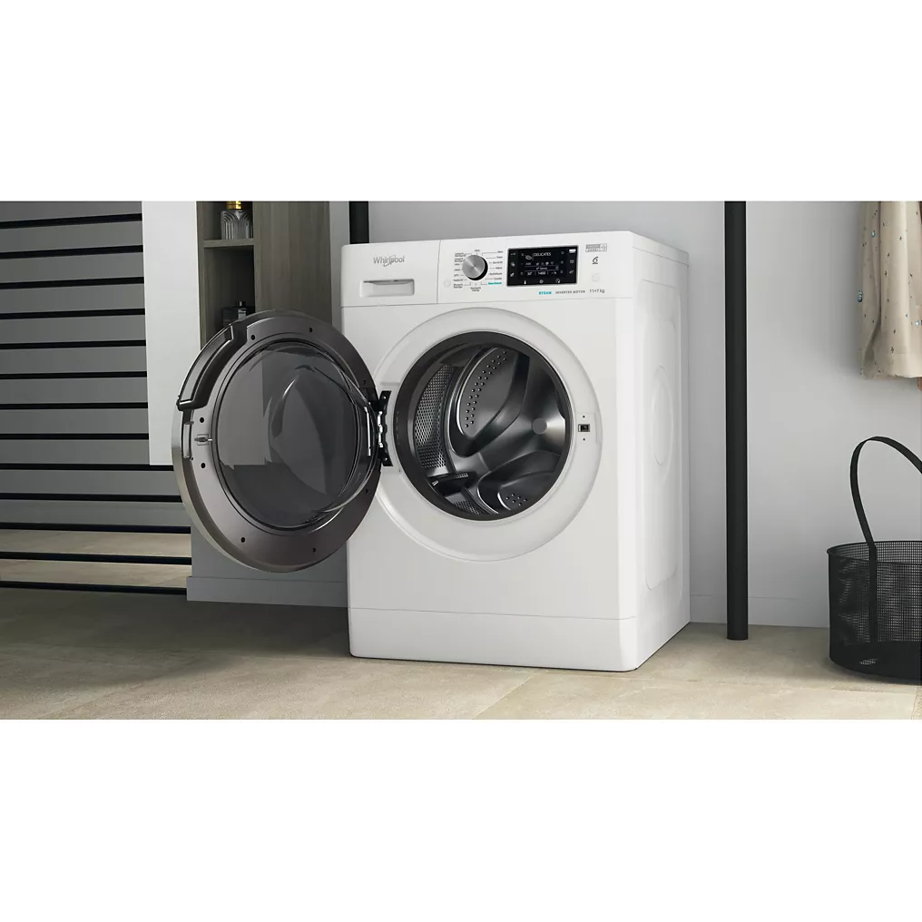 Lave linge séchant hublot WHIRLPOOL FFWDD1176258BCVFR – Image 11
