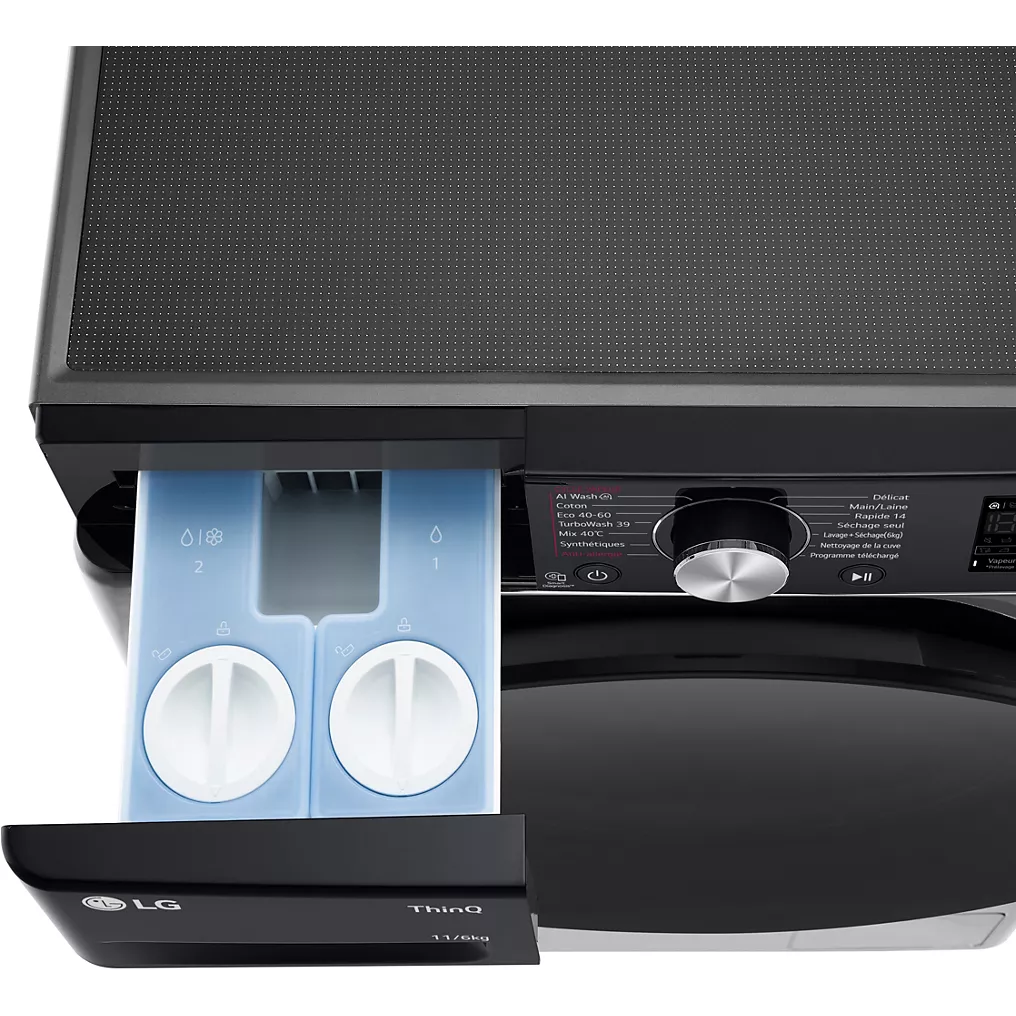 Lave linge séchant hublot LG F164R78BSTA – Image 5