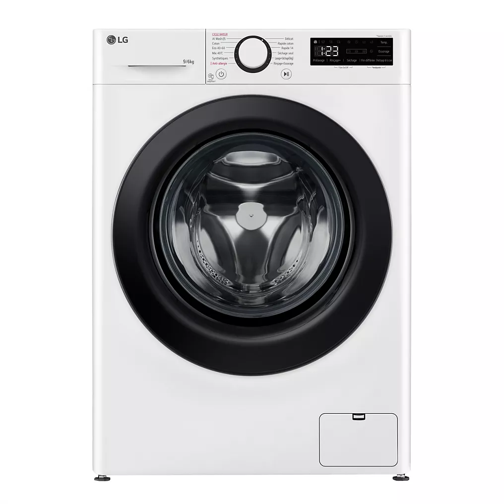 Lave linge hublot LG F82AV35WHS